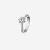 Picture of Classic round bright cut engagement ring (2884)